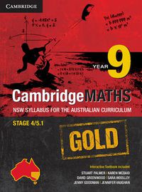 Cover image for Cambridge Mathematics GOLD NSW Syllabus for the Australian Curriculum Year 9
