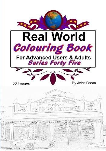 Cover image for Real World Colouring Books Series 45