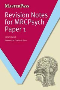 Cover image for Revision Notes for MRCPsych Paper 1