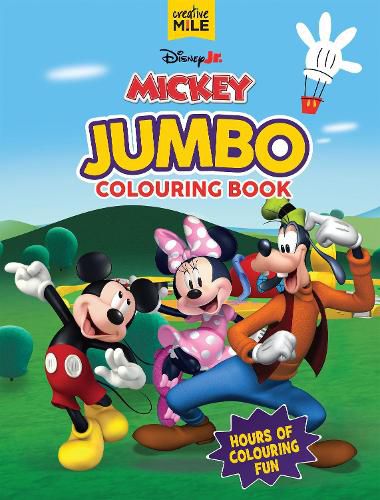 Cover image for Disney Junior Mickey Jumbo Colouring Book