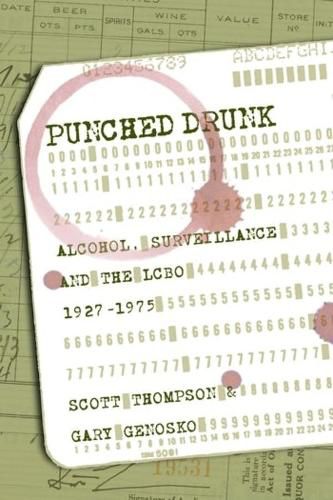 Cover image for Punched Drunk: Alcohol, Surveillance and the LCBO, 1927?1975