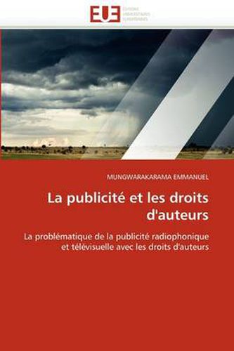 Cover image for La Publicit Et Les Droits D'Auteurs