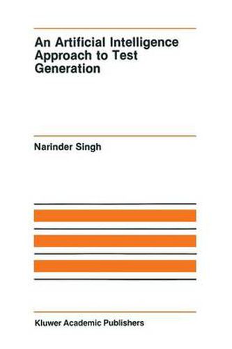 Cover image for An Artificial Intelligence Approach to Test Generation