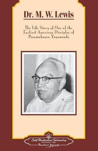 Cover image for Dr. M.W. Lewis - pb - Eng