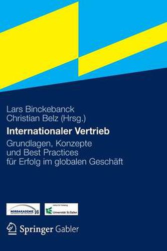 Cover image for Internationaler Vertrieb: Grundlagen, Konzepte und Best Practices fur Erfolg im globalen Geschaft