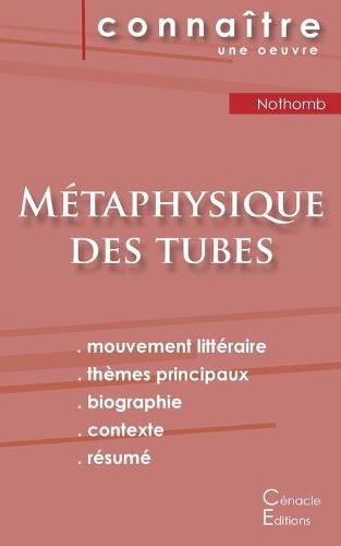 Cover image for Fiche de lecture Metaphysique des tubes de Amelie Nothomb (Analyse litteraire de reference et resume complet)