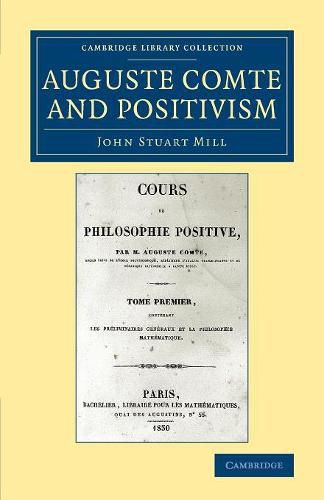 Cover image for Auguste Comte and Positivism