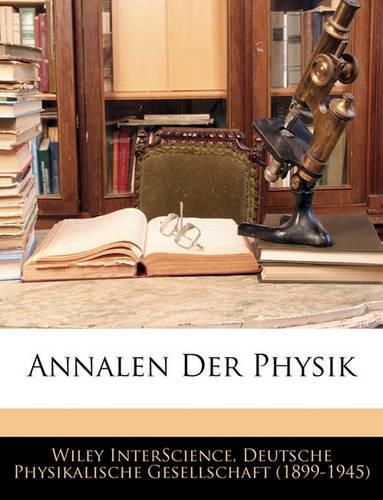 Cover image for Annalen Der Physik