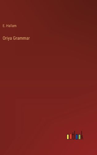 Cover image for Oriya Grammar