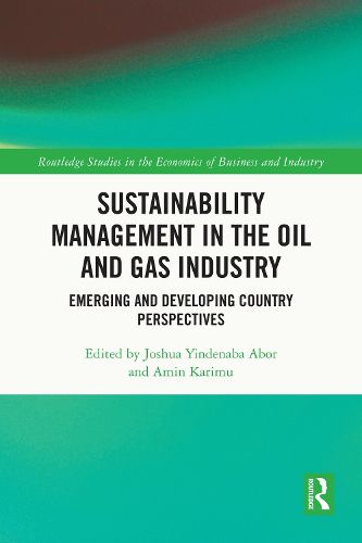 Cover image for Sustainability Management in the Oil and Gas Industry