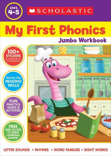 Cover image for Scholastic Phonics Jumbo Workbook