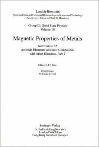 Cover image for Actinide Elements and their Compounds with other Elements.