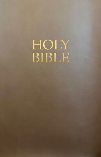 Kjver Gift and Award Holy Bible, Deluxe Edition, Coffee Ultrasoft