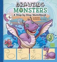 Cover image for Drawing Monsters: A Step-By-Step Sketchbook