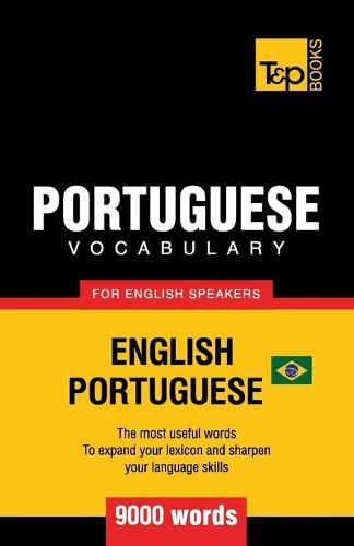 Cover image for Portuguese vocabulary for English speakers - English-Portuguese - 9000 words: Brazilian Portuguese