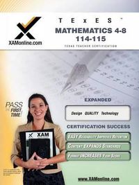 Cover image for TExES Mathematics 4-8 115 Teacher Certification Test Prep Study Guide