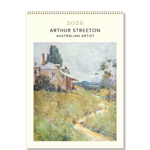Cover image for Arthur Streeton Medium Calendar 2026