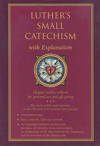 Cover image for NIV Luther's Small Catechism with Explanation - Genuine Leather Edition