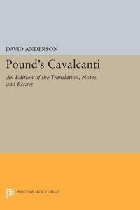 Cover image for Pound's Cavalcanti: An Edition of the Translation, Notes, and Essays