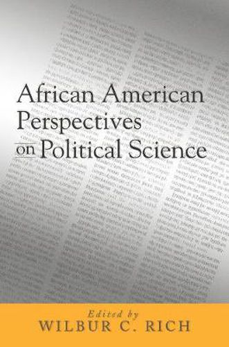 Cover image for African American Perspectives on Political Science