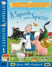 Cover image for A Squash and a Squeeze Sticker Book