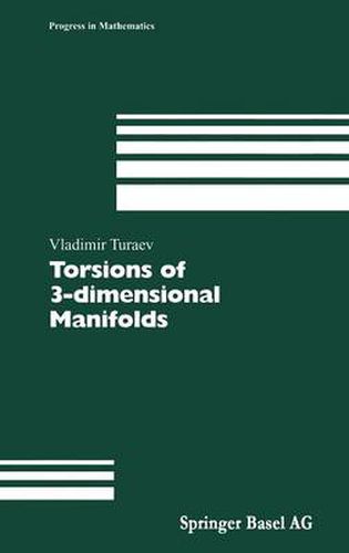 Cover image for Torsions of 3-dimensional Manifolds