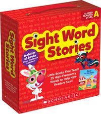 Cover image for Sight Word Stories: Level a (Parent Pack): Little Books That Teach 25 High-Frequency Words to Help New Readers Soar!