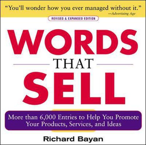 Cover image for Words that Sell, Revised and Expanded Edition