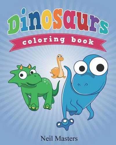 Cover image for Dinosaurs Coloring Book