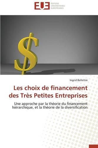 Cover image for Les Choix de Financement Des Tr s Petites Entreprises