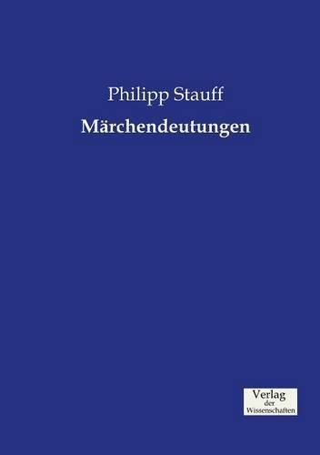 Cover image for Marchendeutungen