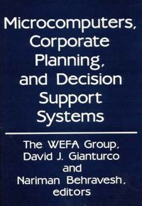 Cover image for Microcomputers, Corporate Planning, and Decision Support Systems