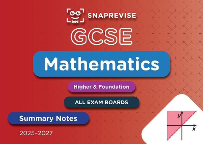 Cover image for SnapRevise GCSE Maths Summary Notes