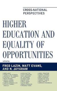 Cover image for Higher Education and Equality of Opportunity: Cross-National Perspectives