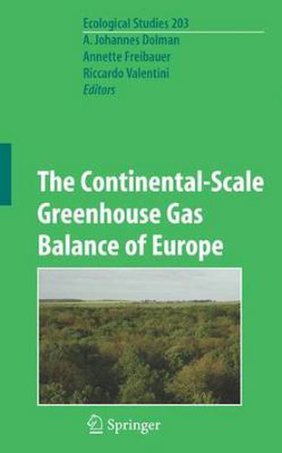 Cover image for The Continental-Scale Greenhouse Gas Balance of Europe