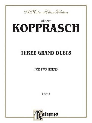 Cover image for Three Grand Duets