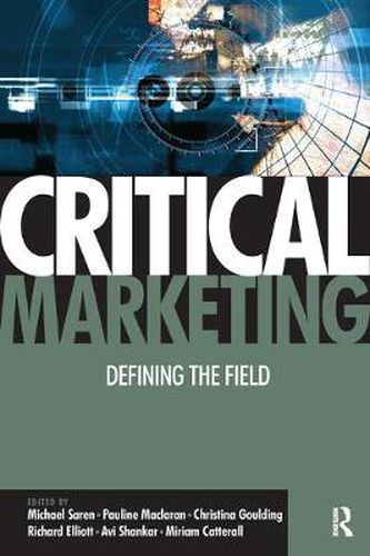 Cover image for Critical Marketing