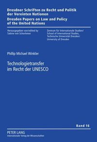 Cover image for Technologietransfer Im Recht Der UNESCO