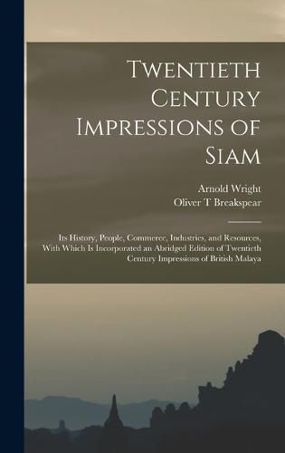 Cover image for Twentieth Century Impressions of Siam