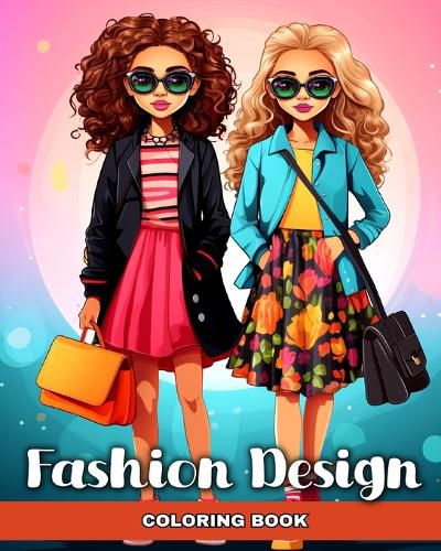 Cover image for Fashion Design Coloring Book