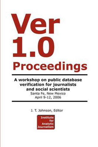 Cover image for Ver 1.0 Workshop Proceedings