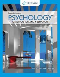 Cover image for Introduction to Psychology: Gateways to Mind and Behavior