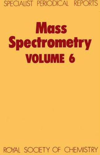 Cover image for Mass Spectrometry: Volume 6