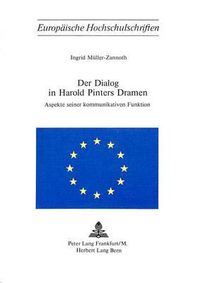 Cover image for Der Dialog in Harold Pinters Dramen: Aspekte Seiner Kommunikativen Funktion