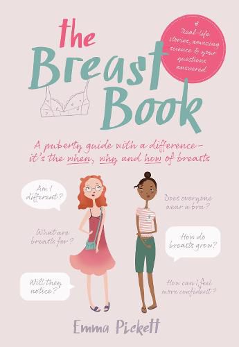 Cover image for The Breast Book: A puberty guide with a difference - it's the when, why and how of breasts