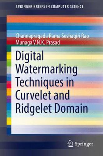 Digital Watermarking Techniques in Curvelet and Ridgelet Domain