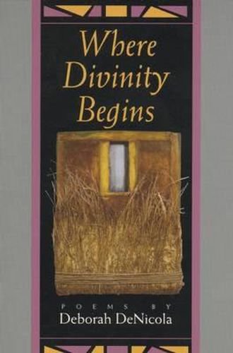 Cover image for Where Divinity Begins: Poems