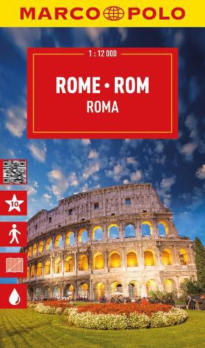 Cover image for Rome Marco Polo City Map