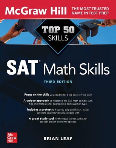 Cover image for Top 50 SAT Math Skills, Third Edition