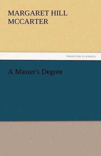 A Master's Degree